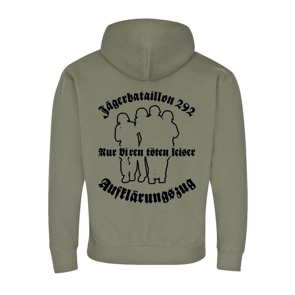 Aufklärungszug JgBtl 292 TYP5 Bundeswehr Jäger Bataillon  Kapuzenpullover #14742