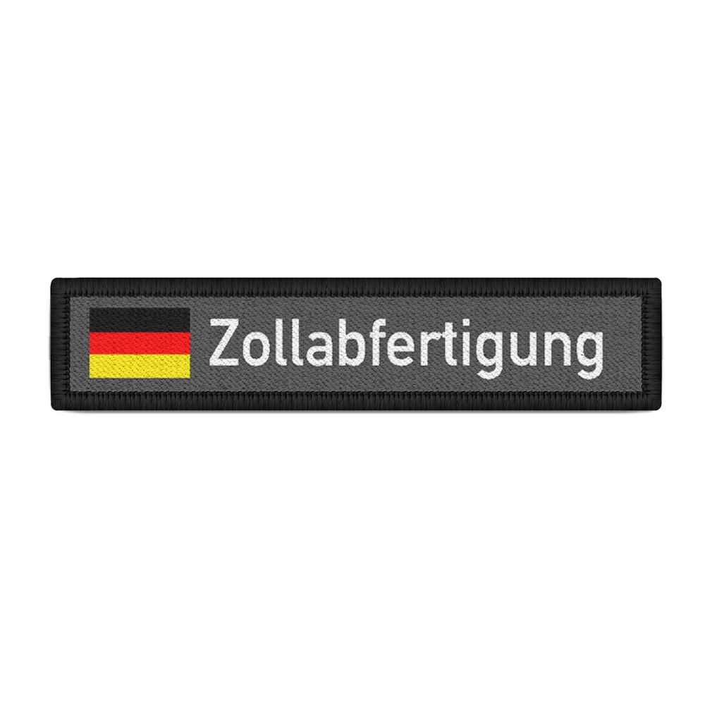 Zollabfertigung Zoll Erkennung Deutschland Dienst Namensschild Patch #26281