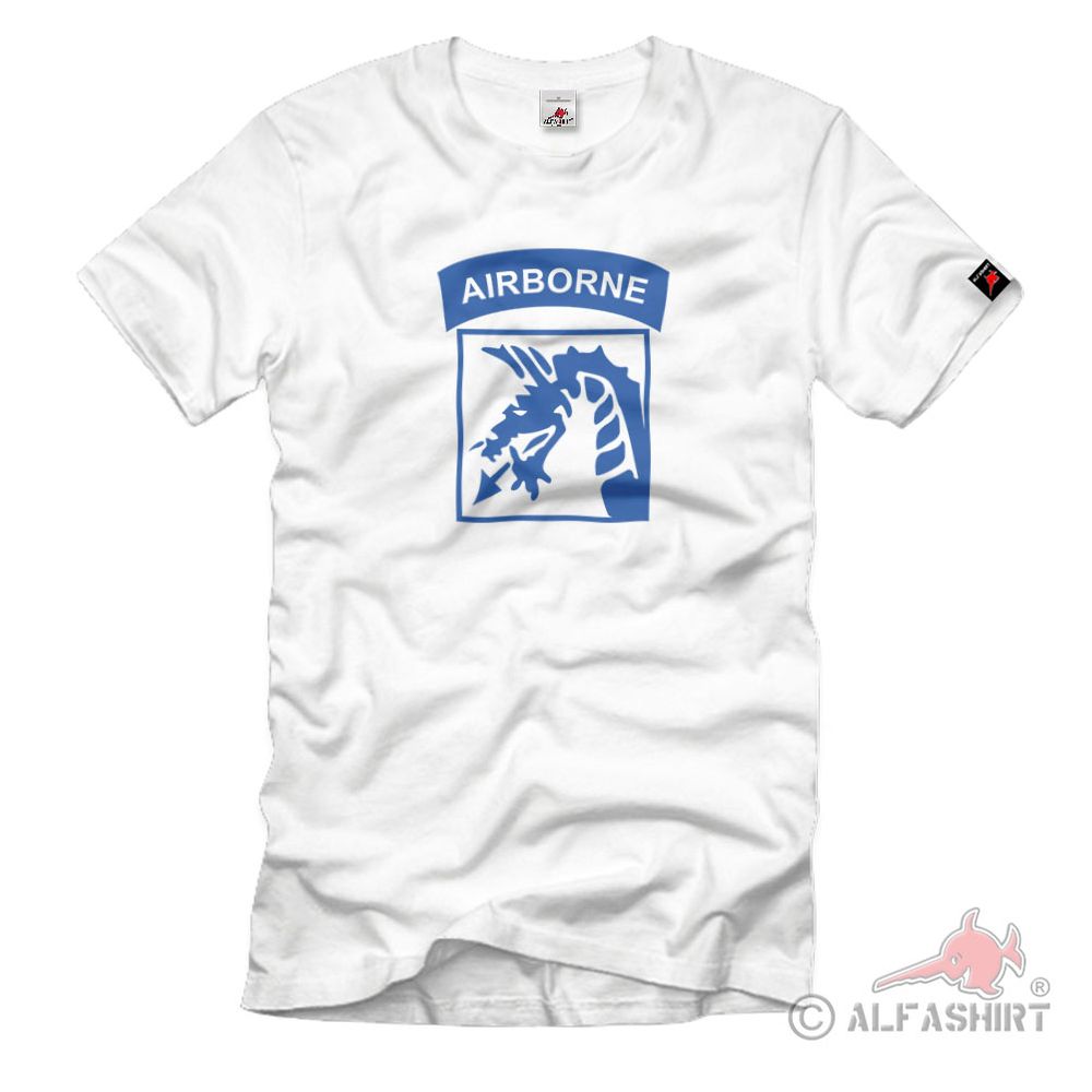 Airborne Fallschirmjäger Wappen Abzeichen Us-Army Drachen - T Shirt #2922