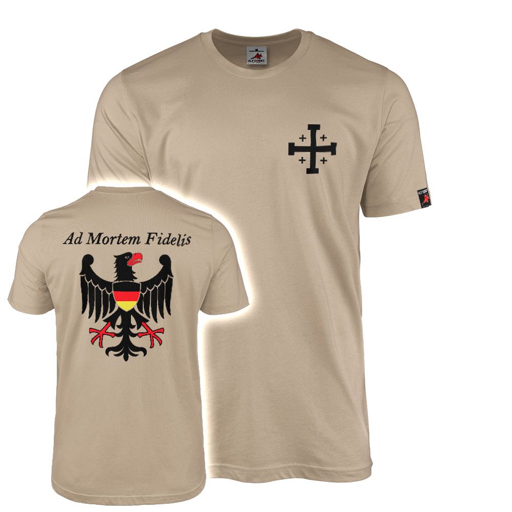 T-Shirt Ad Mortem Fidelis #K03656