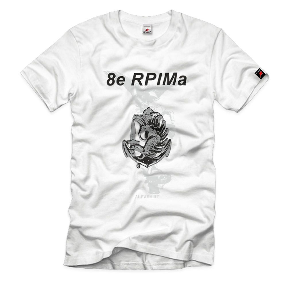8e RPIMA régiment de parachutistes d'infanterie de marine T-Shirt #31569