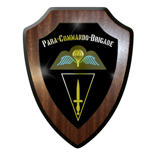 Heraldic shield / wall shield / coat of arms - Para Commando Brigade Belgian army # 10009
