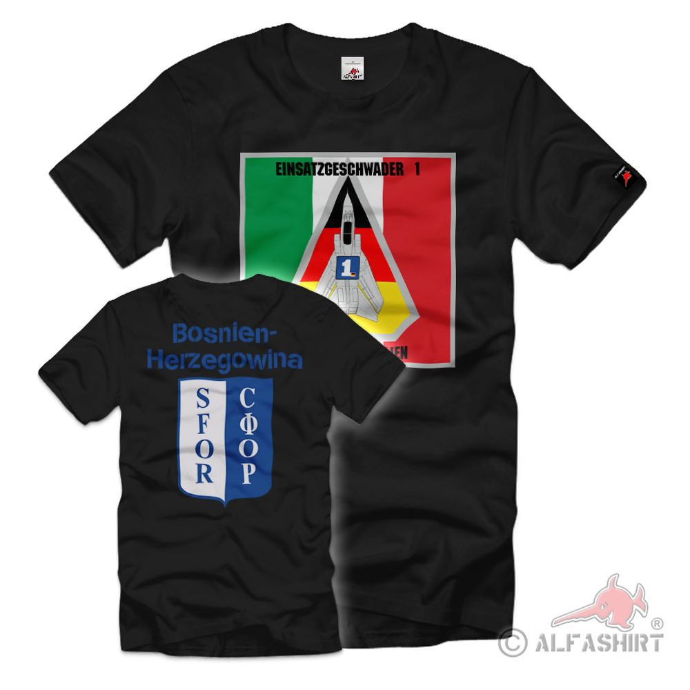 Operational Squadron 1 SFOR Air Force Bundeswehr Piaccenza Italy T-Shirt #40496