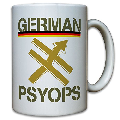 German Psyops Bundeswehr PSV Operative Information Truppe - Tasse #10633