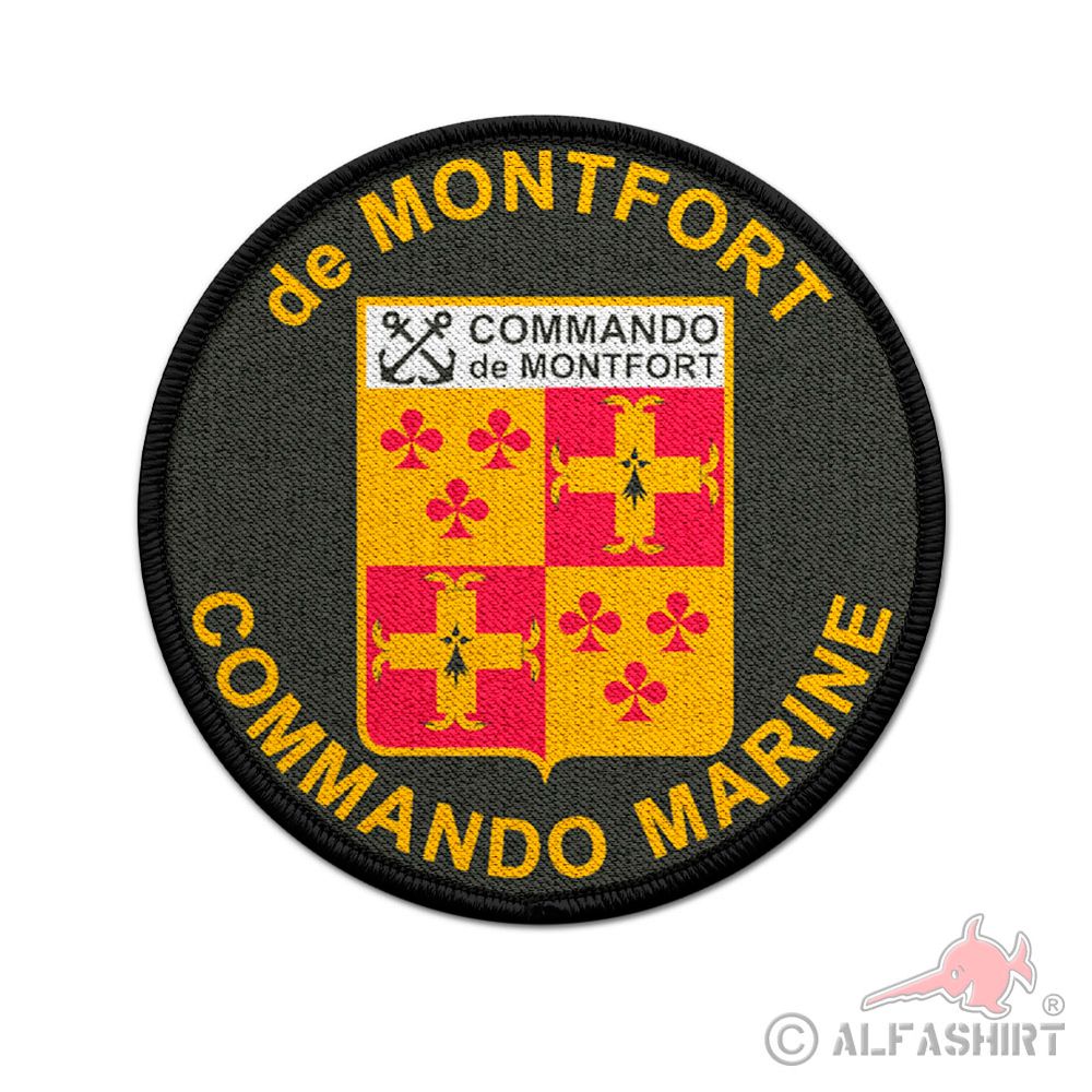 FR Patch Commando Marine de Montfort Aufnäher Frankreich Abzeichen#18232