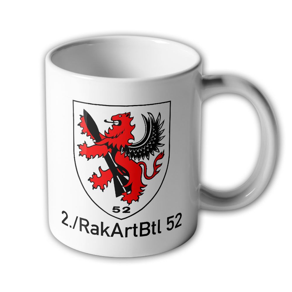 Tasse 2. Kompanie RakArtBtl 52 Raketenartilleriebataillon Lehrbataillon BW#47818