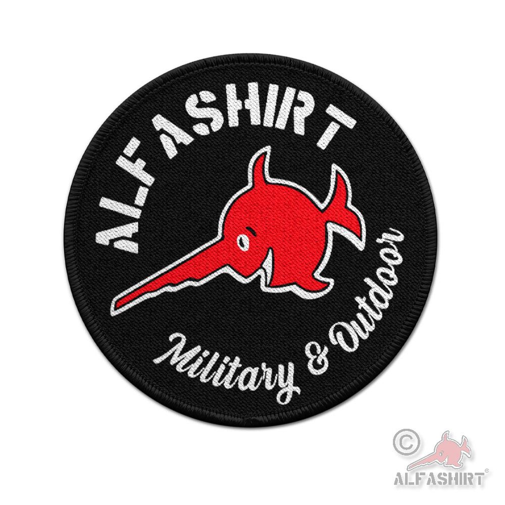 Patch 7,5cm Alfashirt Alfa Merch Merchandise Fan Article Military #45309
