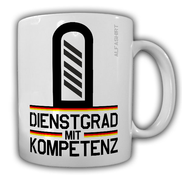 Tasse Obergstabsgefreiter Dienstgrad Bundeswehr OStGefr Militär Becher #20695