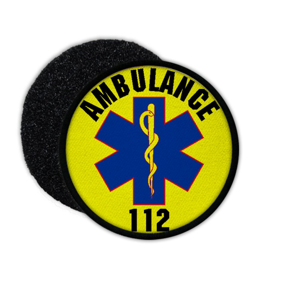 Patch Ambulance 112 Emergency Medical Services Netherlands Care Government # 33680