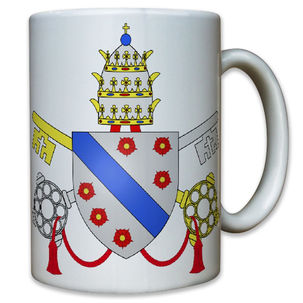 Papst Clemens VI Vater Geistiger Oberhaupt Schlüssel Christen - Tasse #10799