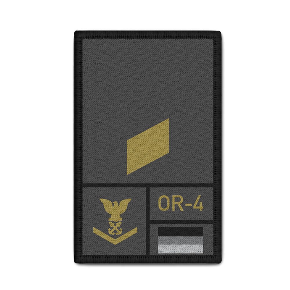 Rank Patch Bundeswehr Heer Luftwaffe Marine Grau #BW-Patch