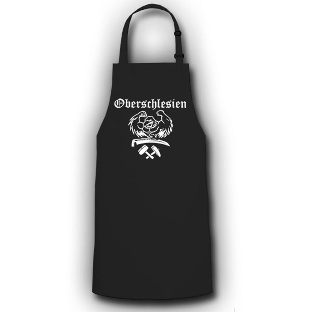 Oberschlesien Schlesien Schlesier Adler  Kochschürze / Grillschürze #17236
