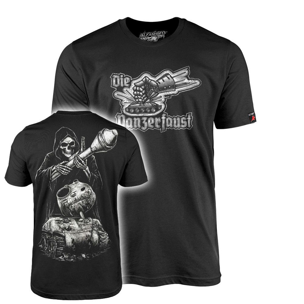 The Panzerfaust Sherman Tank Grim Reaper - T Shirt #48013