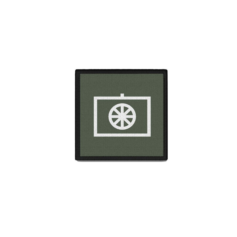 4x4 Quadrat Patch taktische Zeichen 
