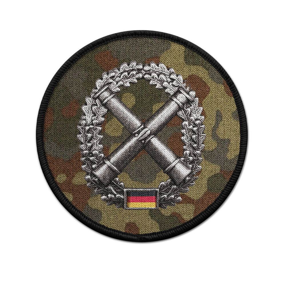 Patch BW Artillerie Tarn Artillerie ISAF Barettabzeichen Aufnäher Emblem #20856