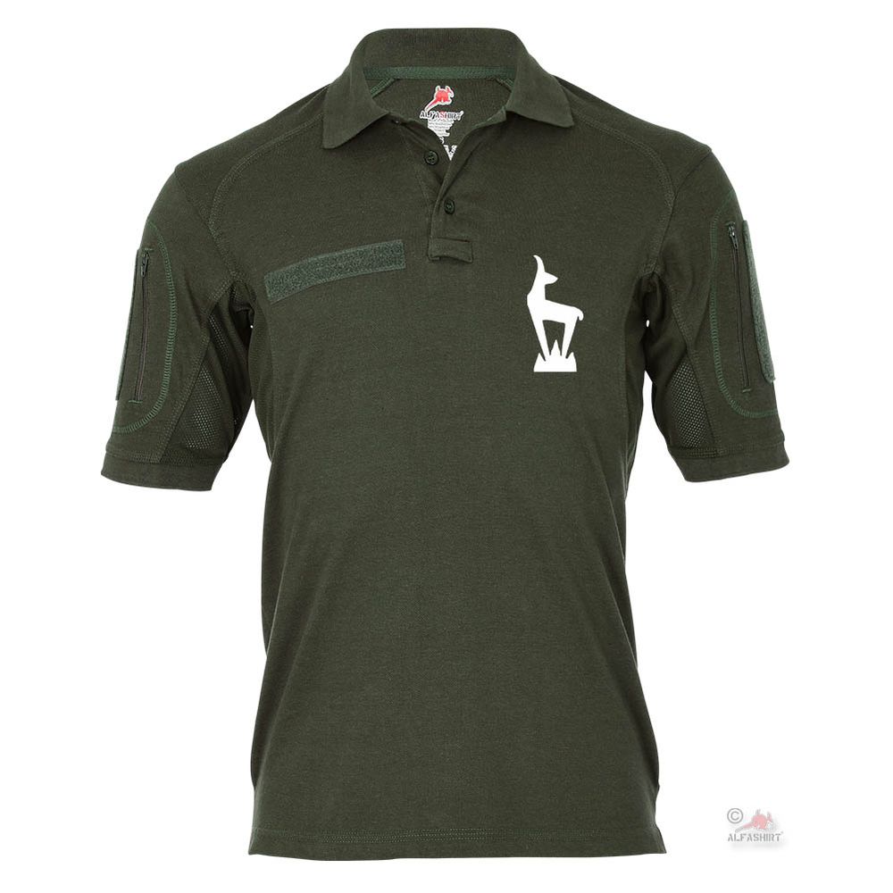 Tactical Polo Shirt Alfa - Gams Badge Crest Emblem Capricorn GebJgBtl # 19016