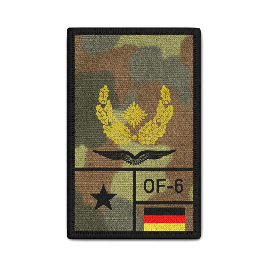 Rank Patch Bundeswehr Heer Luftwaffe Marine Flecktarn #BW-Patch