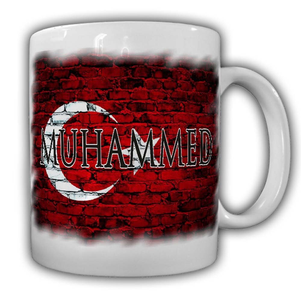 Türkische Flagge mit Muhammed Tasse Kaffeebecher Türkei Türky #24283