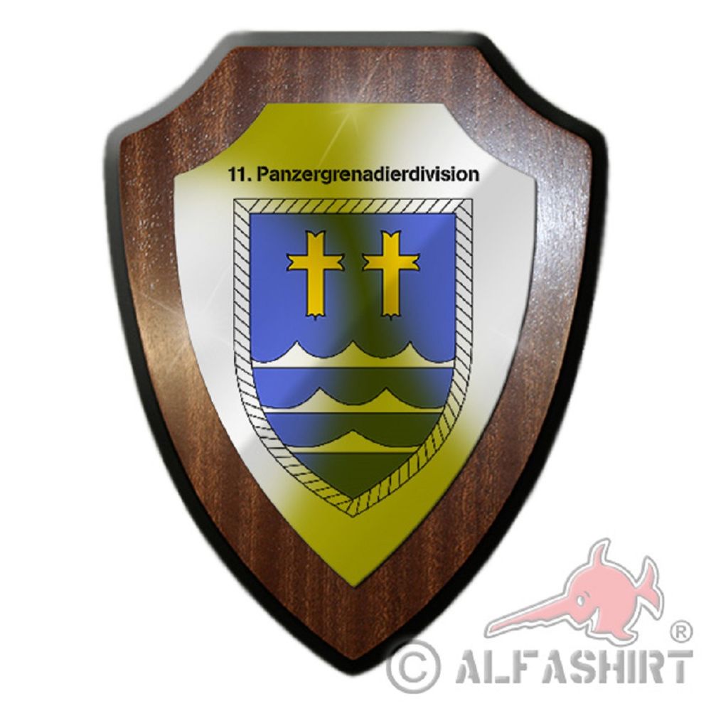 11 Panzergrenadierdivision PzGrenDiv Heer Einheit Kompanie Wappenschild #19859