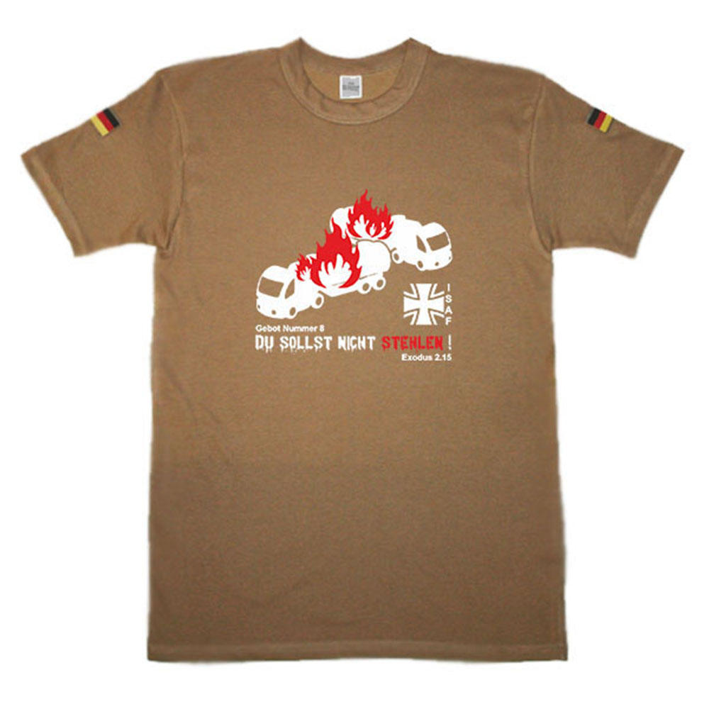BW Tropen Du sollst Nicht stehlen! Exodus 2.15 original Tropenshirt #14801