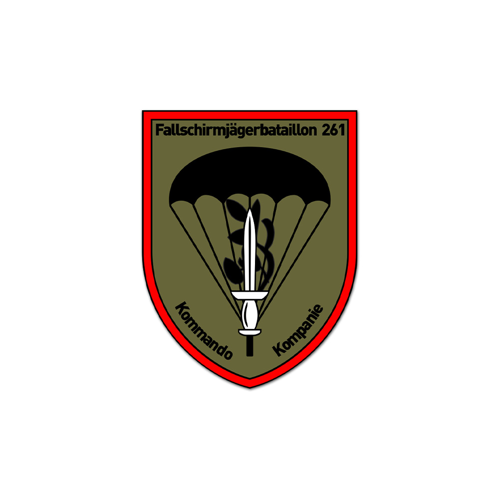 Paratrooper Battalion 261 Command Company Paratrooper 7x5cm # A4526