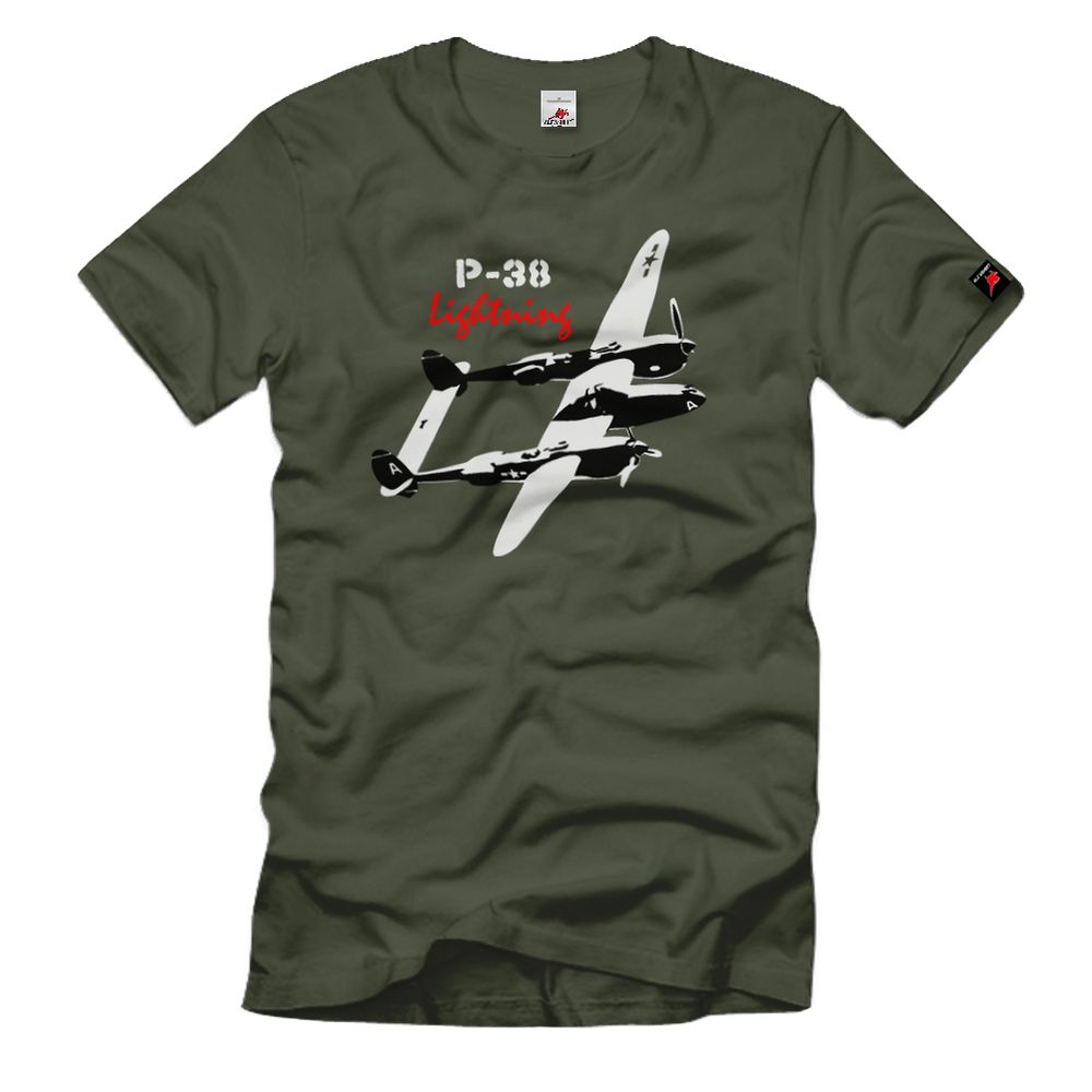 Lightning P 38 Usa Fighter Aircraft World War II Enlightenment Lockheed - T Shirt # 38