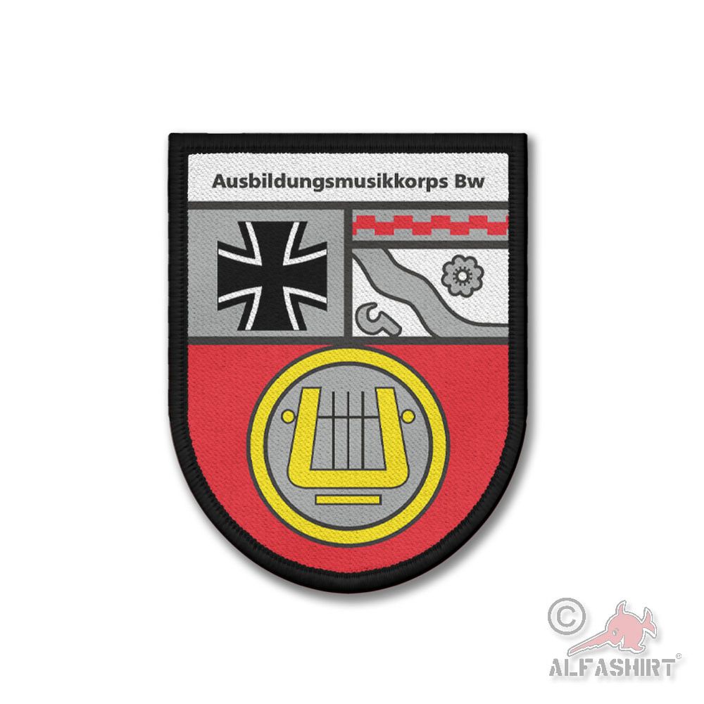 Patch 9x7cm Ausbildungsmusikkorps Bundeswehr AusbMusKorpsBw Hilden #45971
