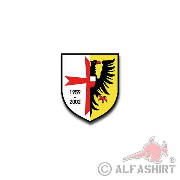 5 Speedboat Squadron Sticker Badge Crest Navy 5SG 7x6mc # A4298