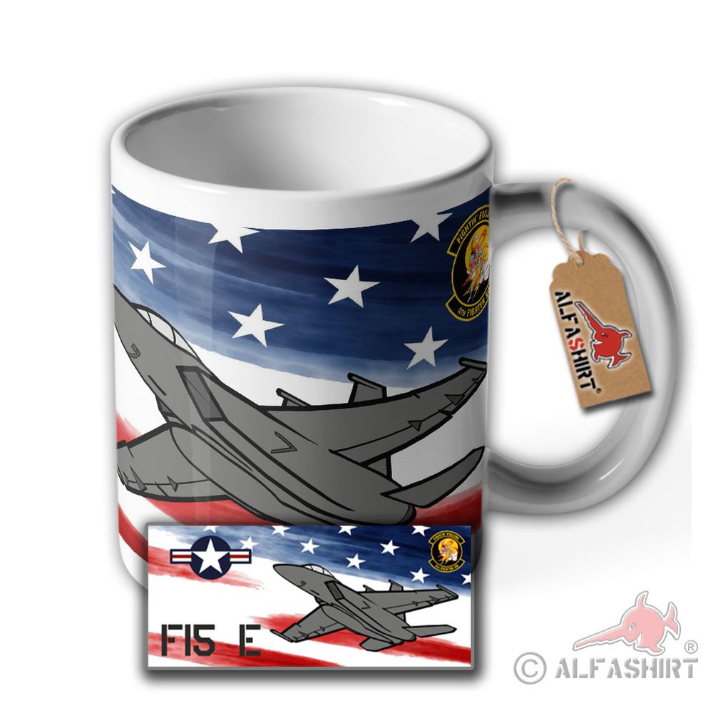 Tasse F-15E 4th Fighter Squadron USAF Seymour Johnson Air Force Base #30763