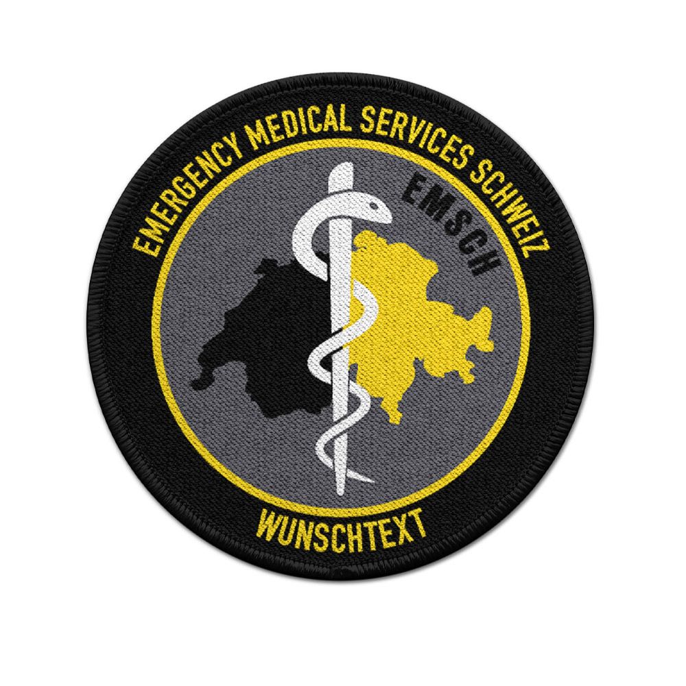 Patch Emergency Medical Services Schweiz Suisse Svizzera Land Silhouette #45507
