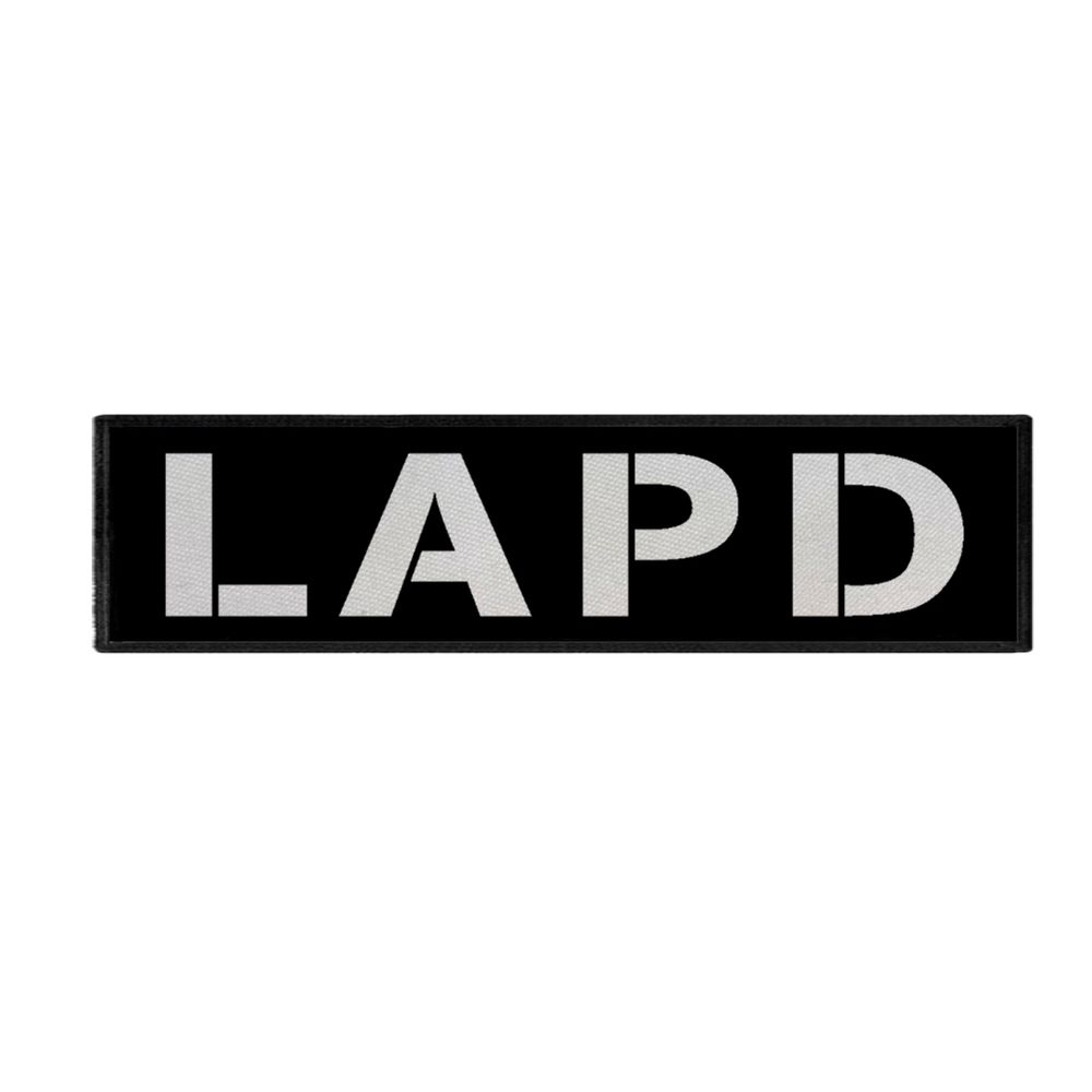 Back Patch LAPD Police Back Police 28x7cm #40986