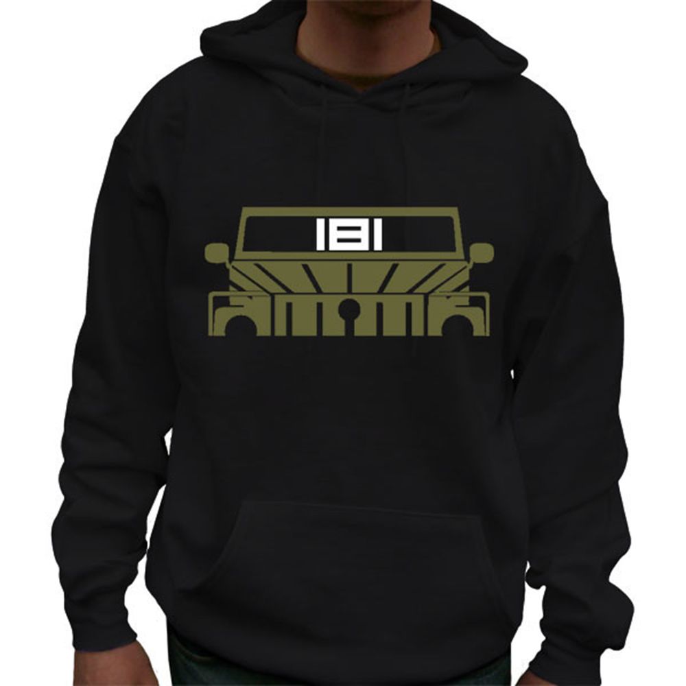 Kübel Bundeswehr Bw Typ 181 Deutschland Militär Gelände - Kapuzenpullover #6143