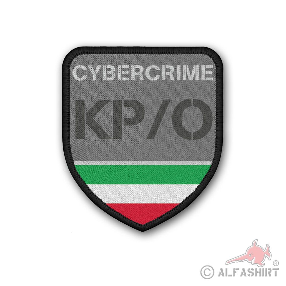 Patch Cybercrime KP-O Crime Prevention Victim Protection NRW Klett Coat of Arms #39355