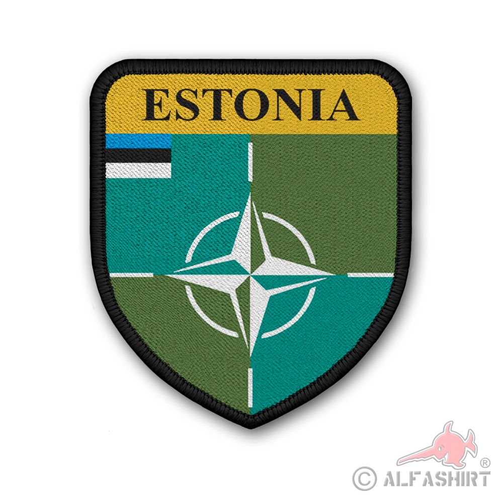 Patch Nato Estonia Estland Eesti Vabariik Kaitsevägi Armee Aufnäher #39970