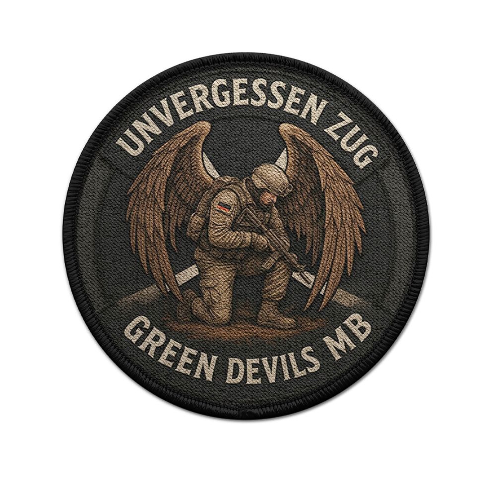 Patch Green Devils Unvergessen Zug #K03641