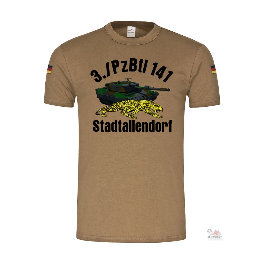 BW Tropen 3 PzBtl 141 Stadtallendorf Panzerbataillon Kompanie T-Shirt#37508