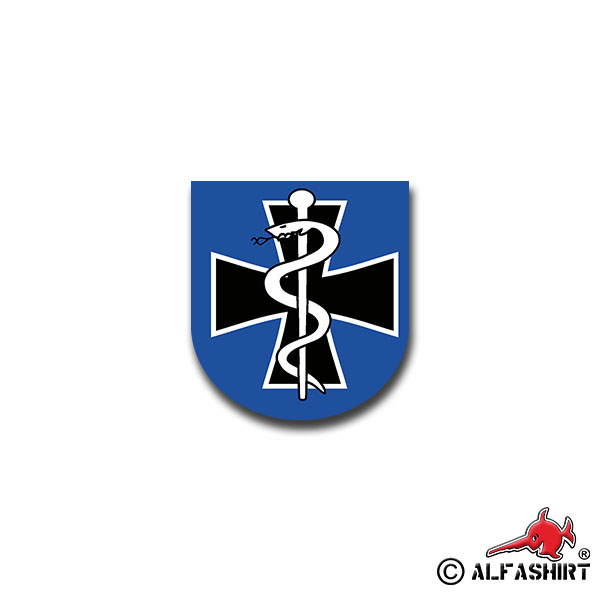 Sticker Senior Staff Medical Service Medic Paramedic 7x6cm A1503