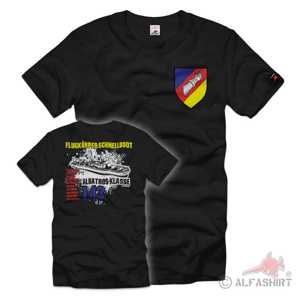 Albatros-Klasse 143 S61 Albatros S62 Falke S63 Geier S64 Bussard T-Shirt#36299