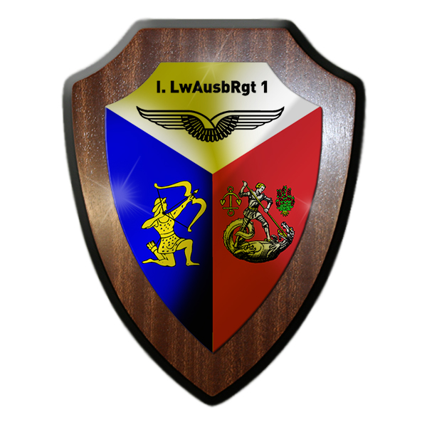 Wappenschild - I LwAusbRgt 1 Luftwaffen Ausbildungs Regiment Pinneeberg #19526
