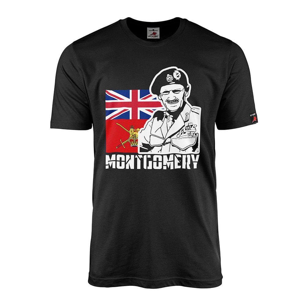 Montgomery Royal Army Field Marshal Great Britain Genaral England T-Shirt#40596