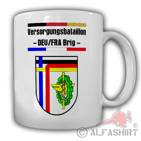 Versorgungsbataillon DEU-FRA Brig Versorger BW Wappen JgBtl - Tasse #18679