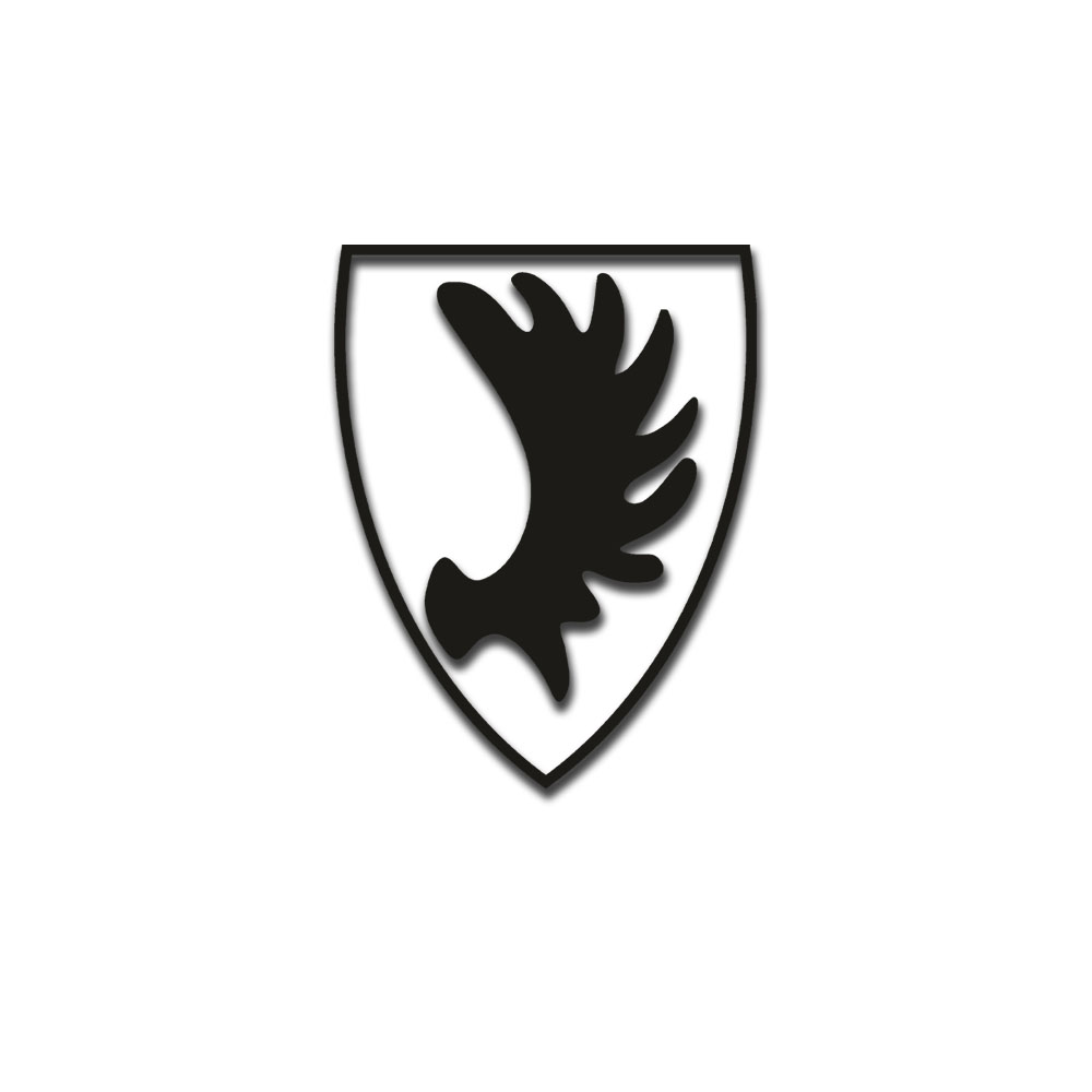 East Prussia coat of arms elk elk shovel car sticker sticker home 15x11cm # A5695