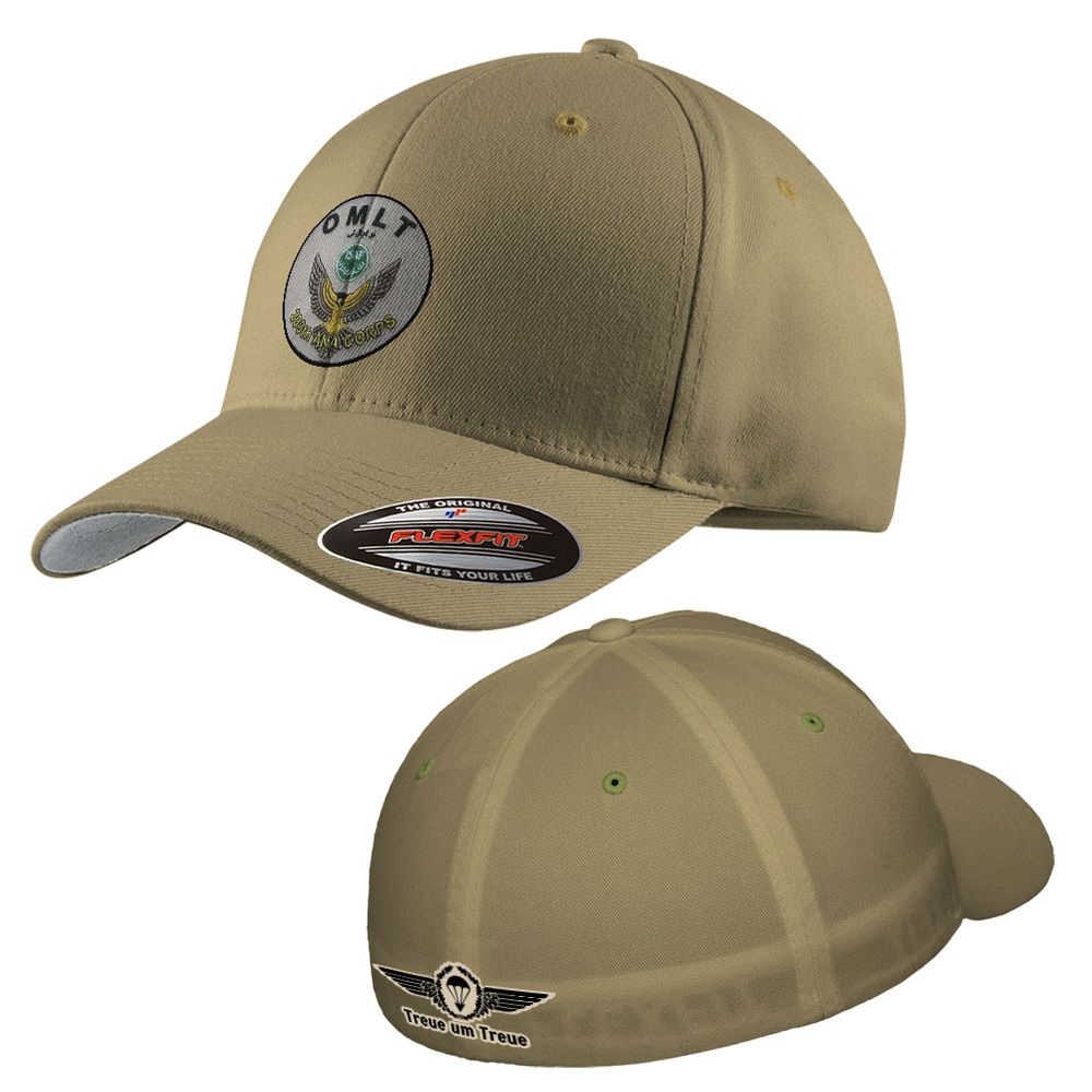 Flexfit cap OMLT Operational Mentoring and Liaison Team NATO #42637