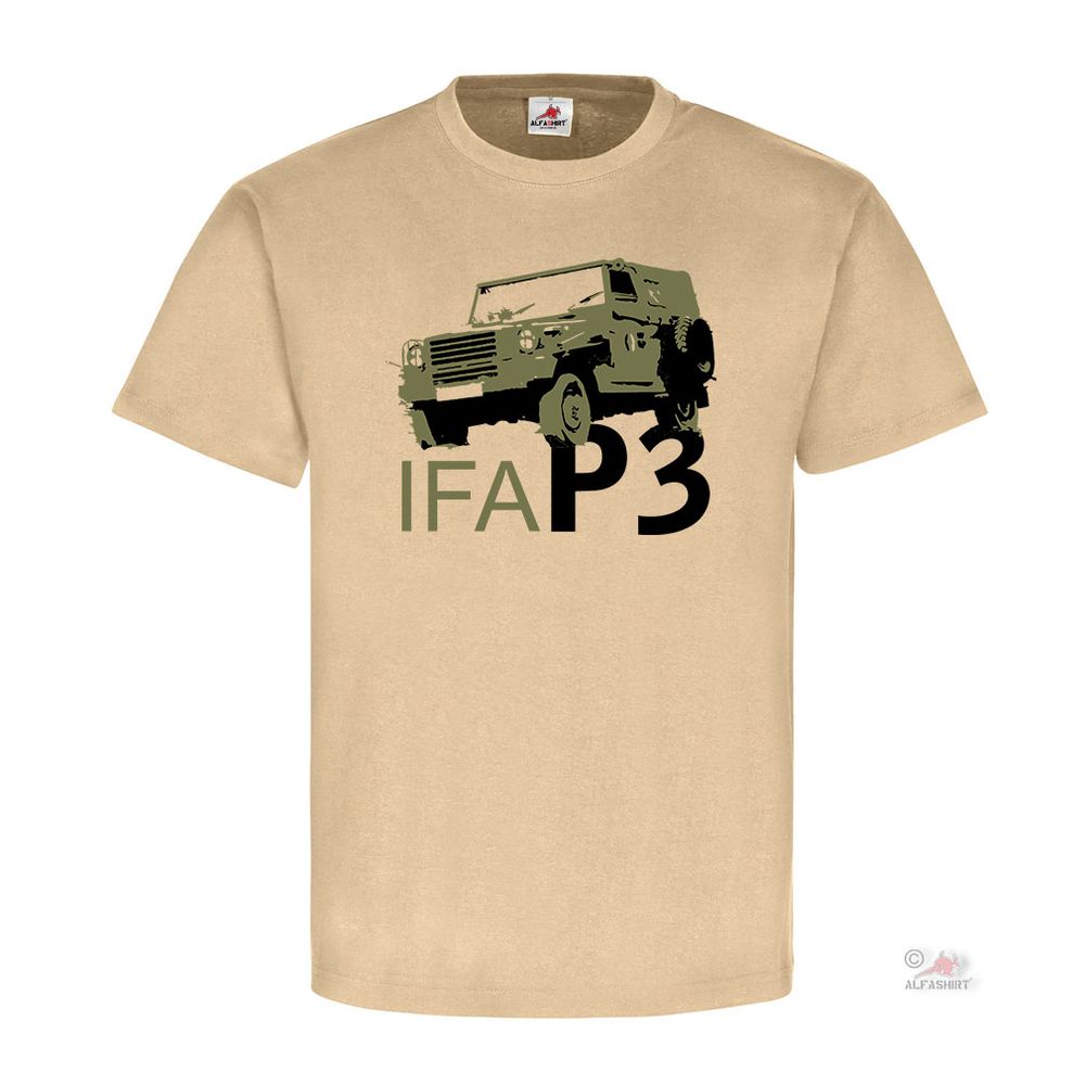 IFA P3 Sachsenring DDR NVA Geländewagen Oldtimer Fan Objekt 37 - T Shirt #18700