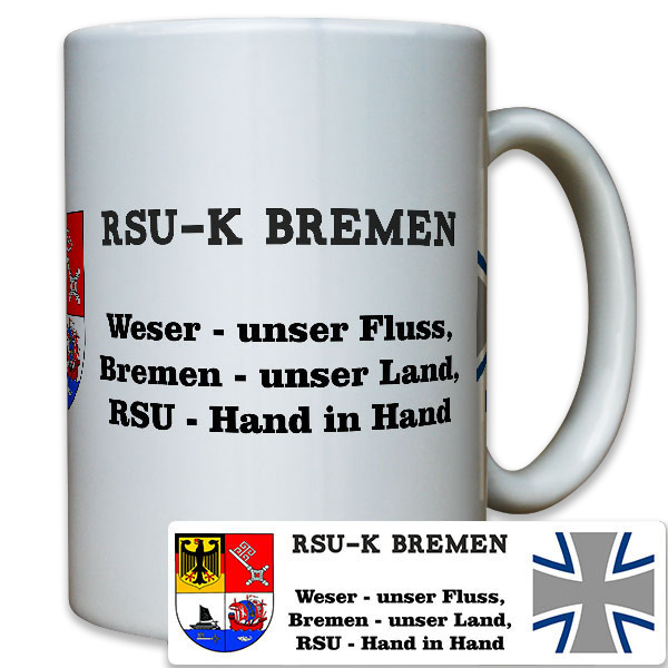 RSU Kp Schwaben regionale Sicherungs Unterstützungskompanie Bw - Tasse #9174