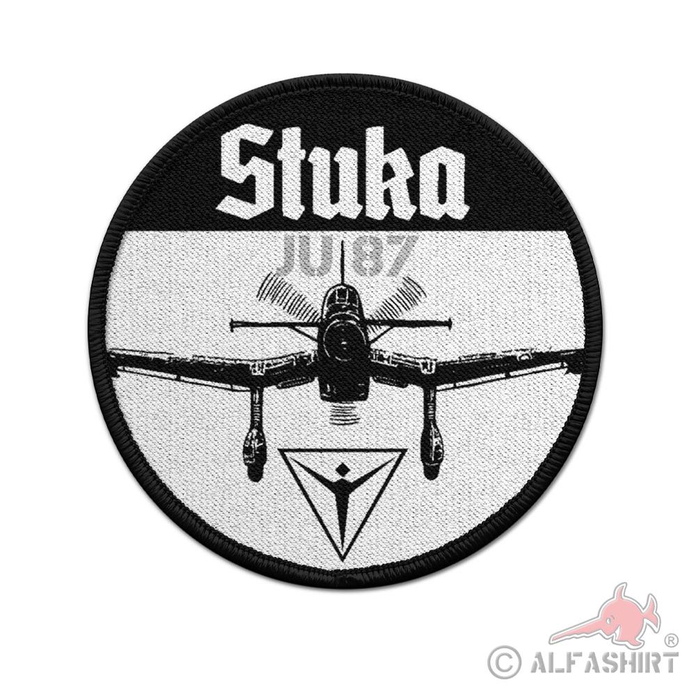 9cm Patch Stuka Ju87 Junkers Flugzeug Luftwaffe Sturzkampfbomber #1807