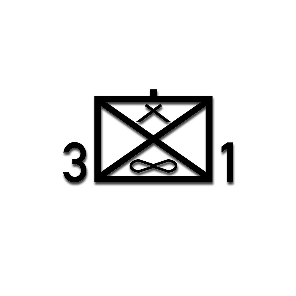 Taktische Zeichen Luftwaffensicherungsstaffel Aufkleber Bundeswehr 26x14 #A5012