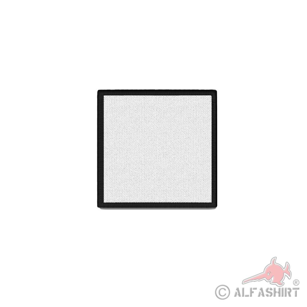 Patch Quadrat 4x4cm Sublimation zum Bedrucken Druckverfahren  #43853