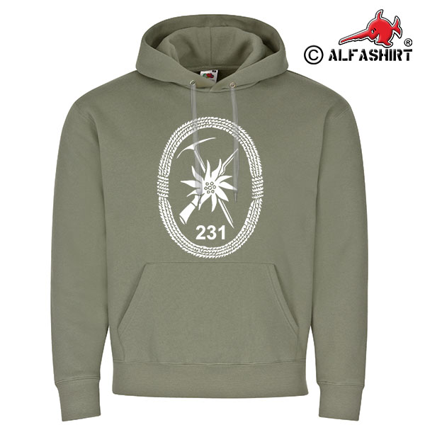 GebJgBtl 231 BW Gebirgsjägerbataillon Reichenhall Jäger Kapuzenpullover #15335