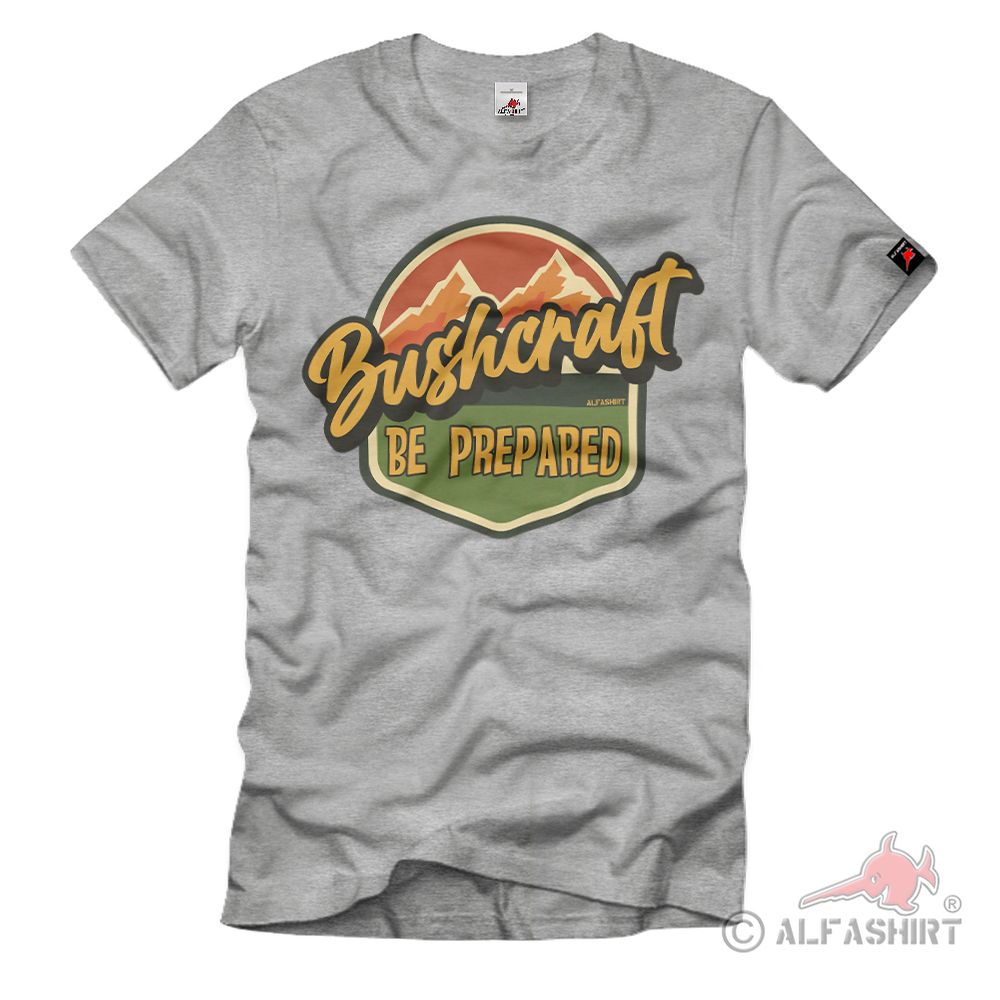 Bushcraft Prepper Vanlife Outdoor Van Camping Wald Natur Baum T-Shirt#36849